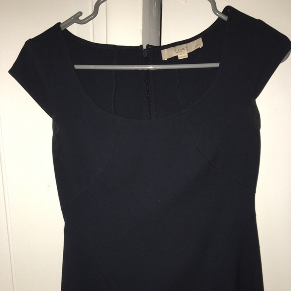 Loft Navy Blue Dress size 00P - Picture 1 of 5